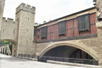 The Traitor's Gate where prisoners entered the fortress.