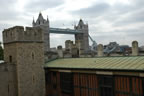 A clear view of the Tower Bridge.